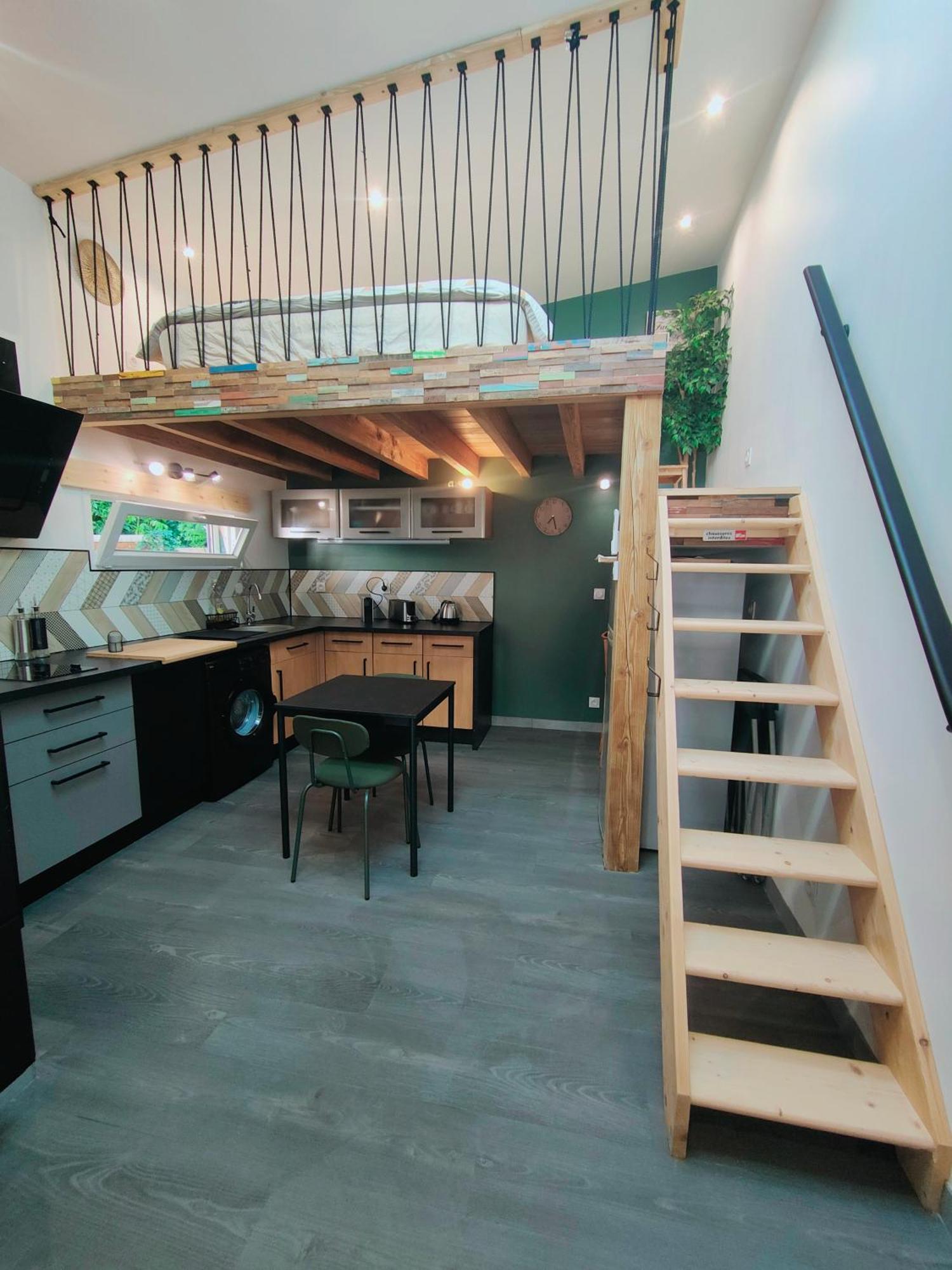 Tiny House Avec Jardin Et Acces Piscine Chauffee Vila Saint-Médard-en-Jalles Exterior foto