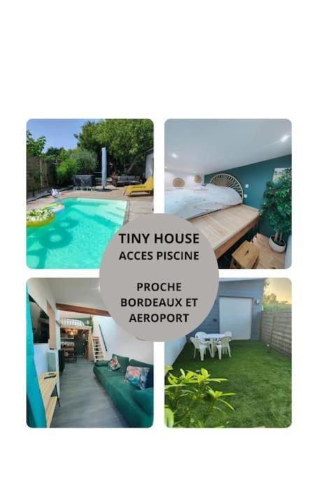 Tiny House Avec Jardin Et Acces Piscine Chauffee Vila Saint-Médard-en-Jalles Exterior foto